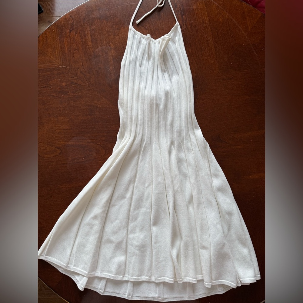 Meshki pleated dress